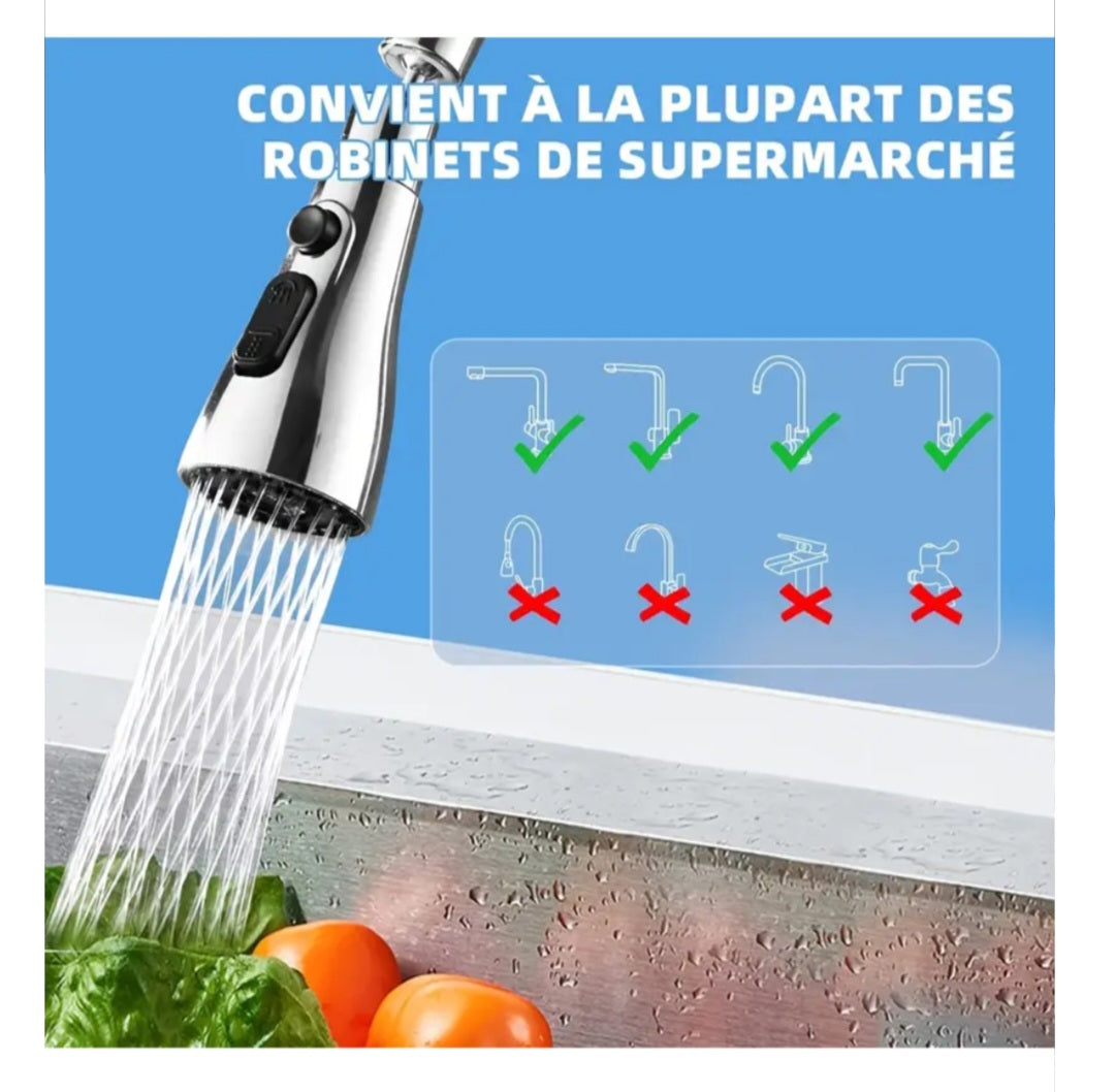 Universal Faucet Extender Nozzle