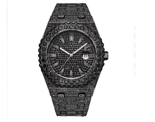 Men's  Starry Diamond Quartz Watch